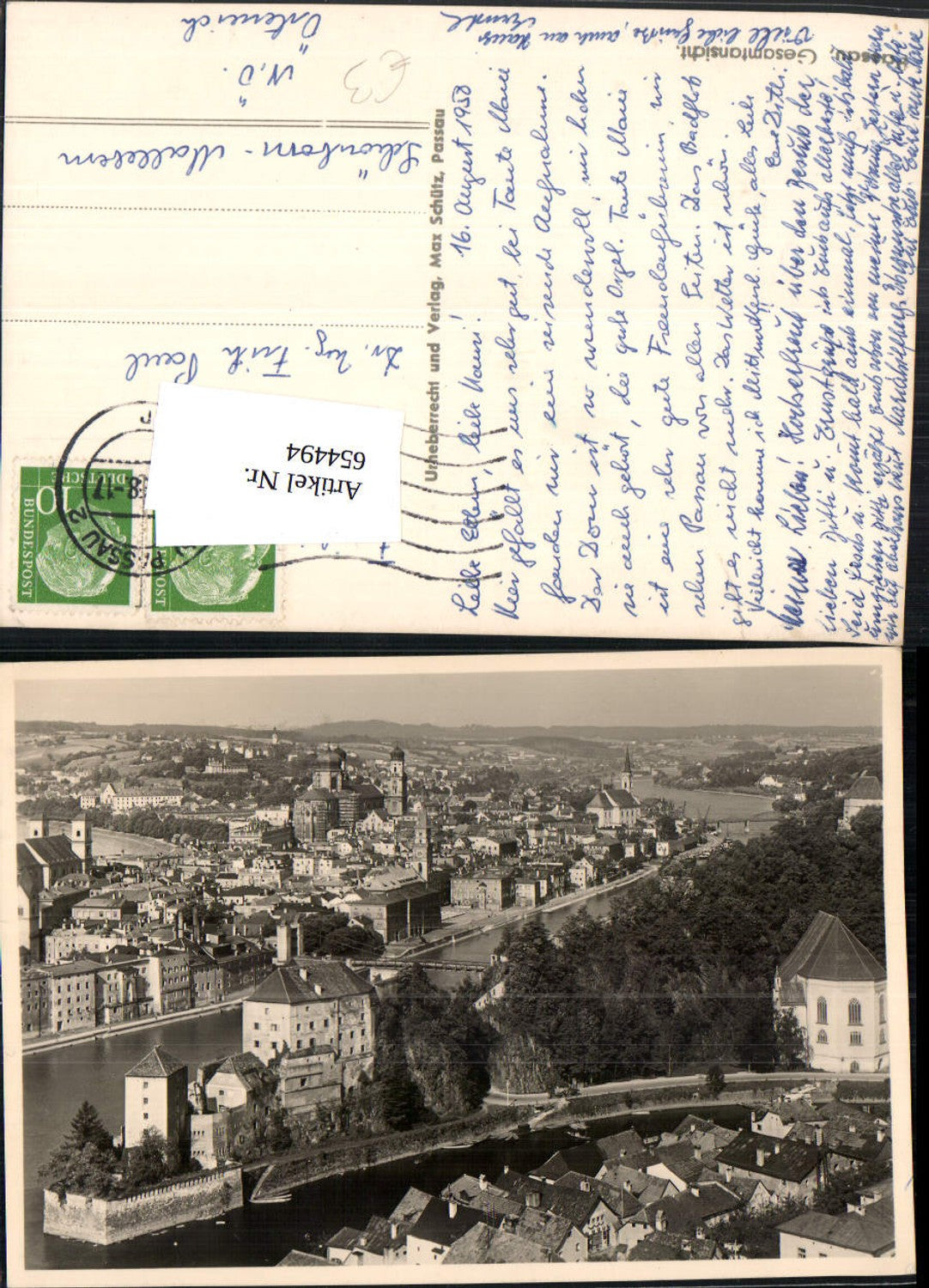 654494,Passau Gesamtansicht