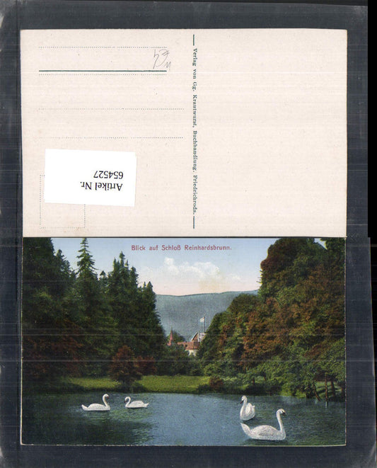 654527, View of Reinhardsbrunn Castle, Schwan, Friedrichroda