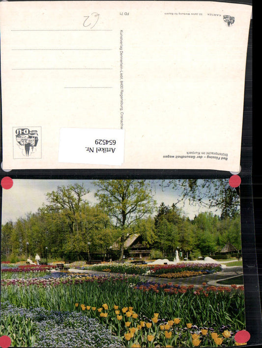 654529,Bad Füssing Blütenpracht im Kurpark