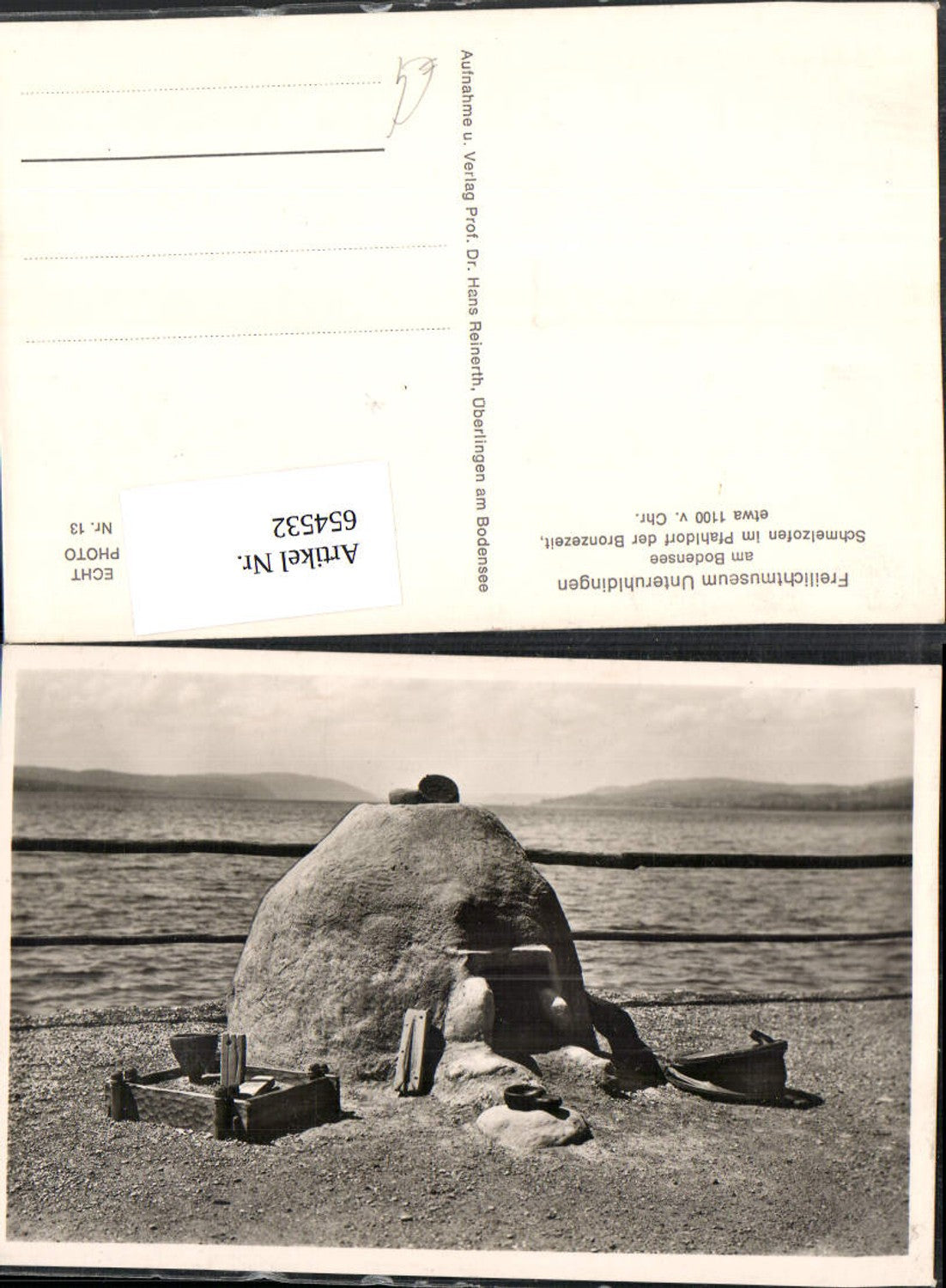 654532,Foto Ak Uhldingen-Mühlhofen Unteruhldingen a. Bodensee Pfahldorf