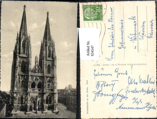 654547,Regensburg a. d. Donau Dom