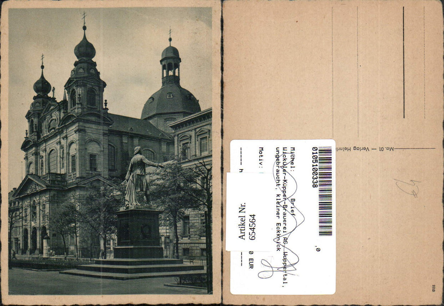 654564, Mannheim Jesuit Church