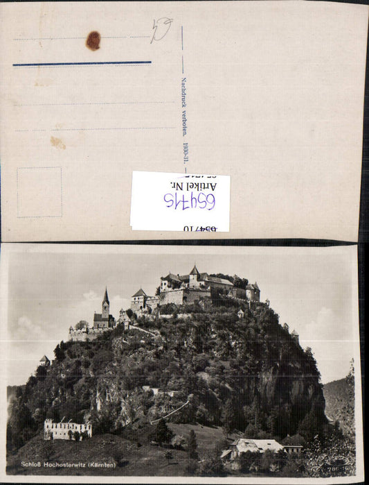 654715,Schloss Burg Hochosterwitz Launsdorf Sankt Georgen am Längsee