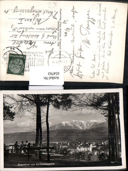 654763,Klagenfurt v. Karawankenblick