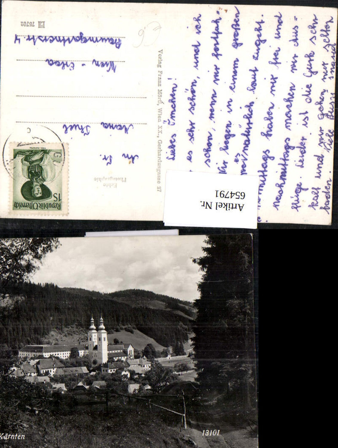 654791, Photo Ak Gurk Cathedral View