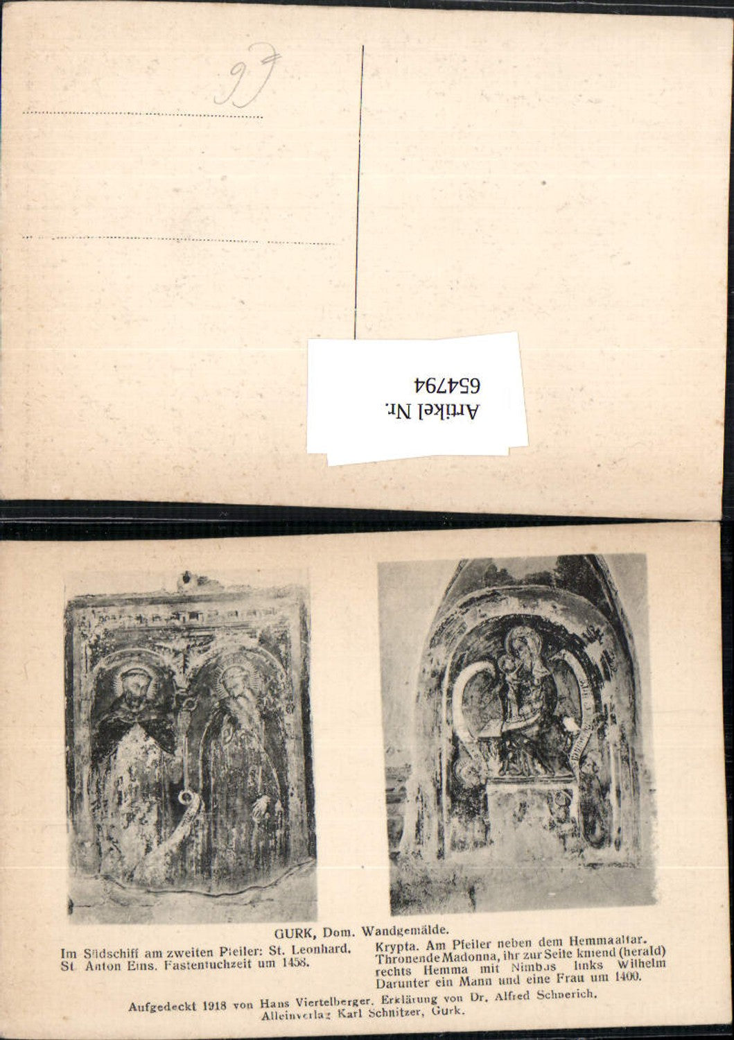 654794, Gurk Cathedral mural