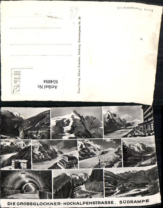 654894,Mehrbild Ak Heiligenblut am Großglockner Hochalpenstrasse Südrampe