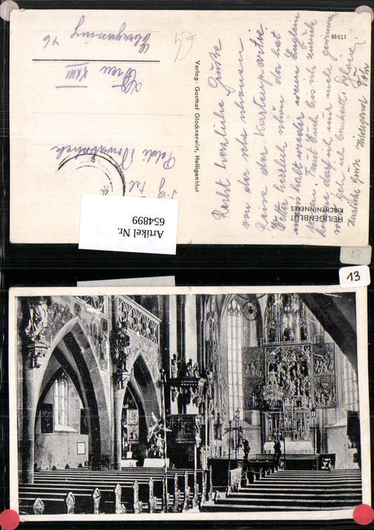 654899,Heiligenblut am Großglockner Kirche Innenansicht