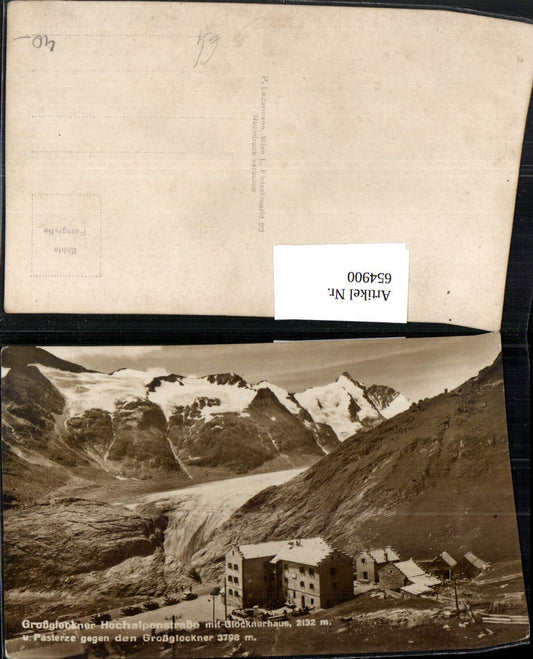 654900,Foto Ak Heiligenblut am Großglockner Glocknerhaus Pasterze