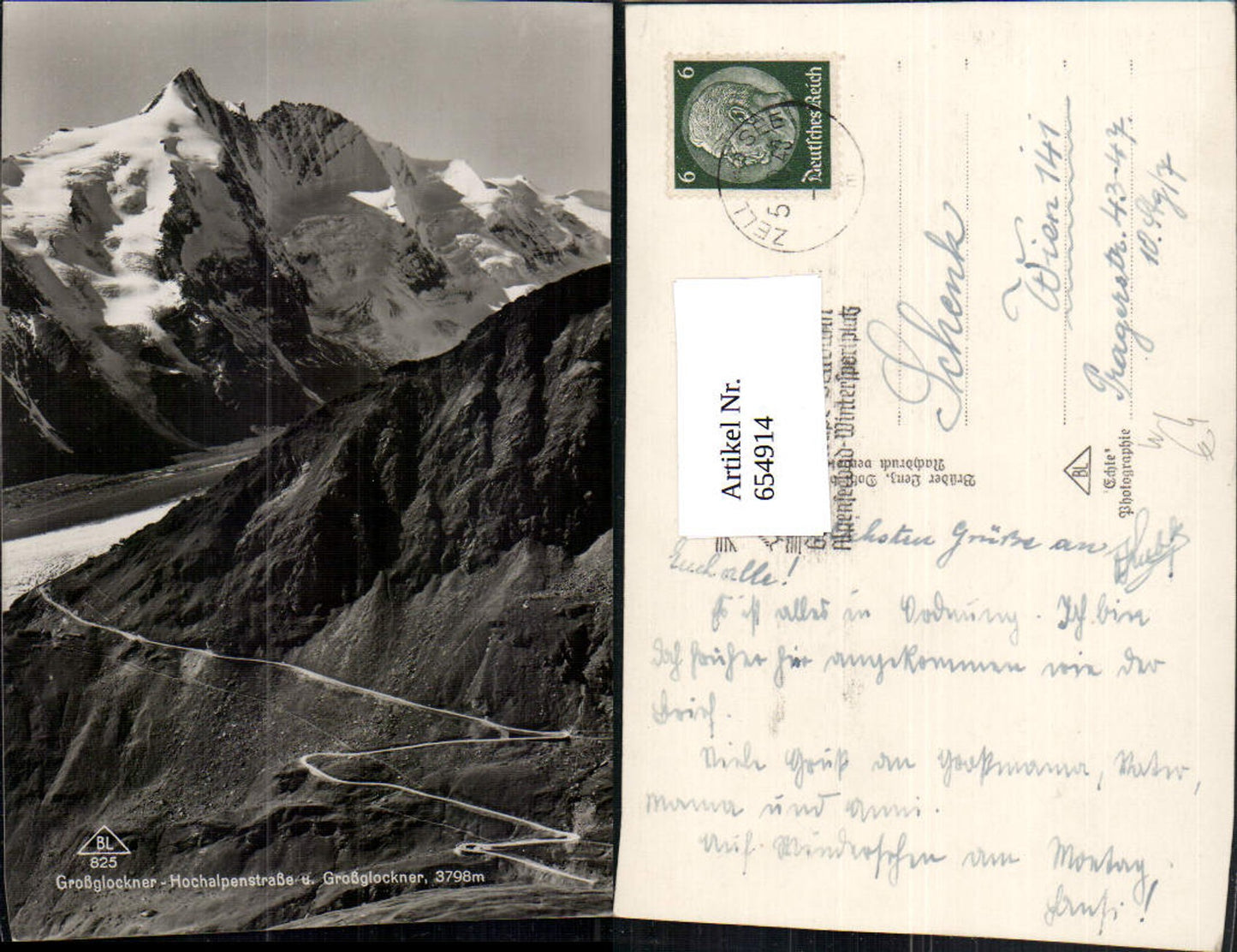 654914,Heiligenblut am Großglockner Hochalpenstrasse u. Glockner