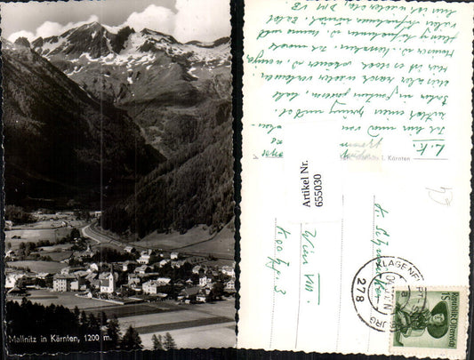 655030,Foto Ak Mallnitz Totale