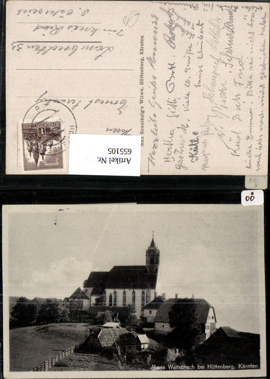 655105,Maria Waitschach b. Hüttenberg Kirche Guttaring