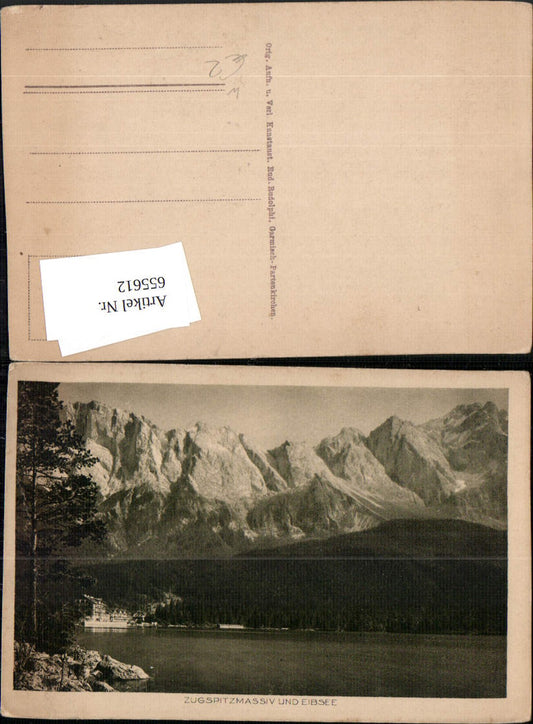 655612,Zugspitzmassiv Eibsee Grainau Garmisch-Partenkirchen