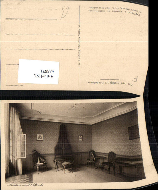 655631,Frankfurt Goethehaus Musikzimmer Interieur
