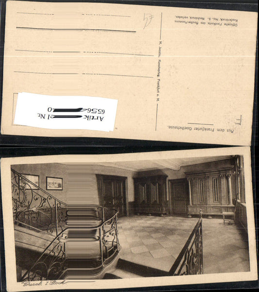 655640,Frankfurt Goethehaus Vorsaal Interieur