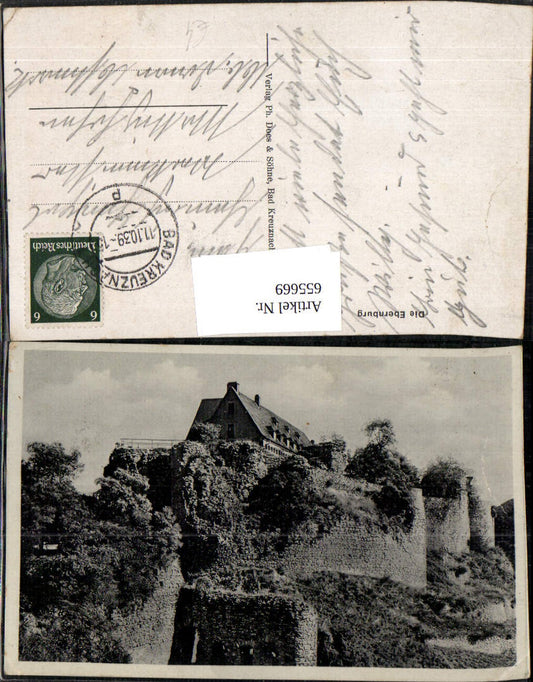 655669,Burg Ebernburg Bad Münster am Stein-Ebernburg Bad Kreuznach