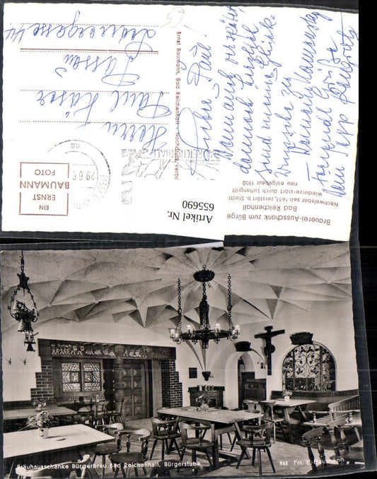 655690,Bad Reichenhall Brauerei-Ausschank im Bürgerbräu Bier Bürgerstube