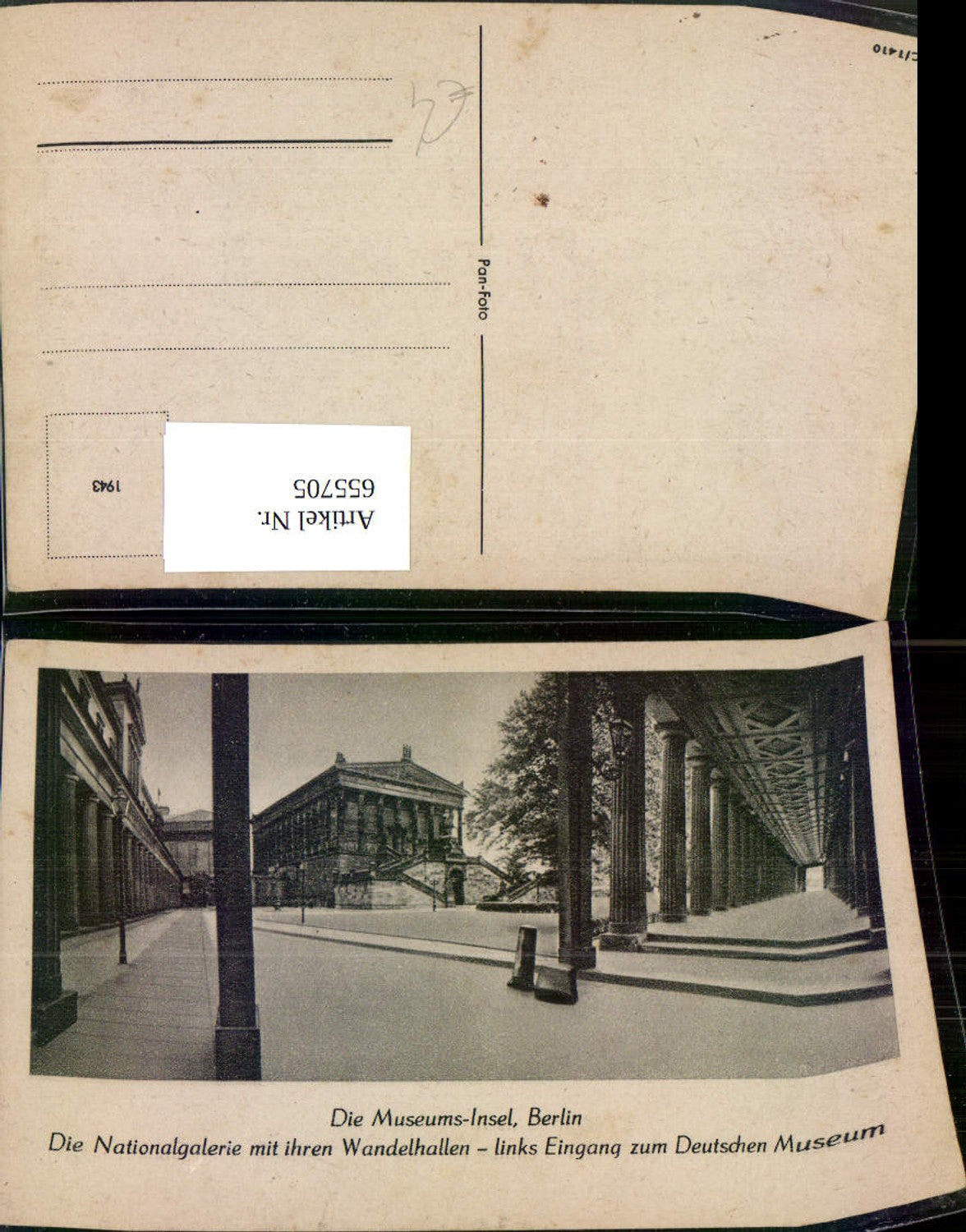 655705,Berlin Museums-Insel Nationalgalerie Wandelhallen