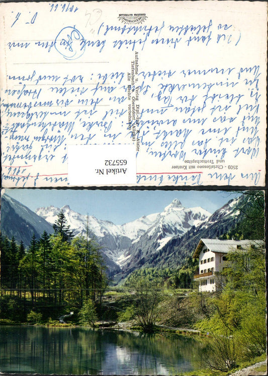 655732,Oberstdorf Christlessee mit Kratzer u. Trettachspitze