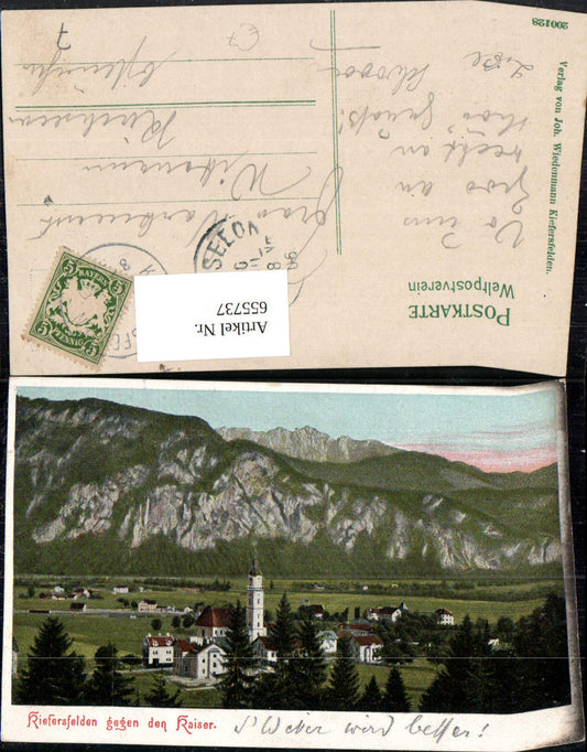 655737,Kiefersfelden geg. d. Kaiser