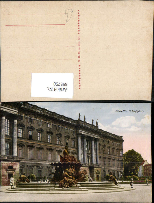 655758,Berlin Schlossplatz Brunnen