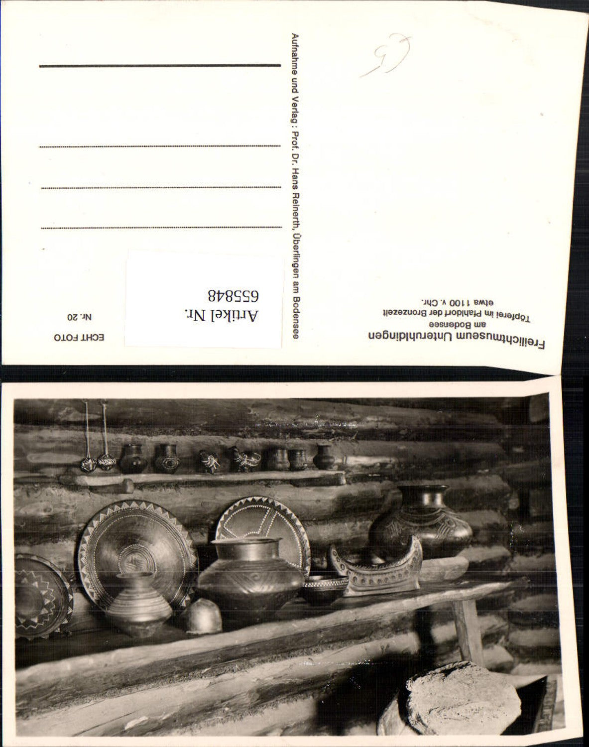 655848,Uhldingen-Mühlhofen Freilichtmuseum Unteruhldingen Bodensee Töpferei Pfahldorf