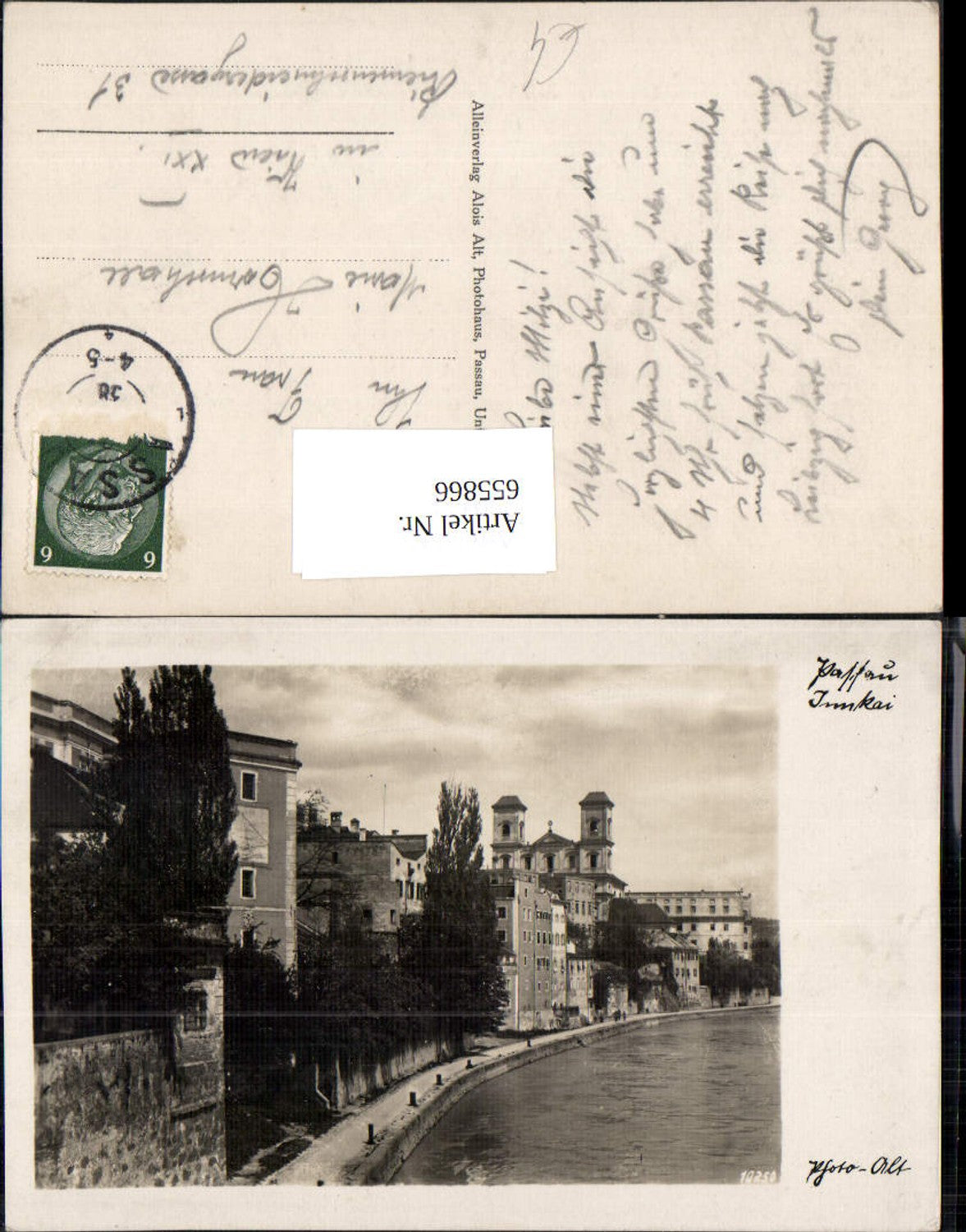 655866,Foto Ak Passau Innkai