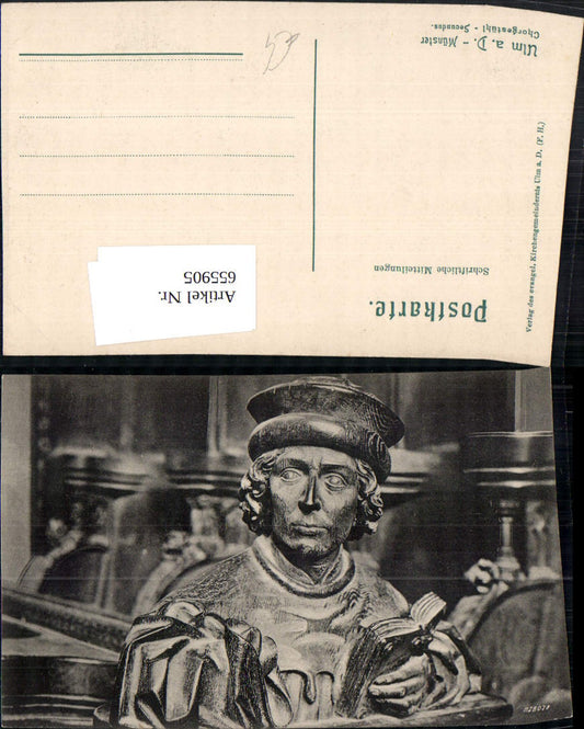 655905, Ulm Donau Münster Choir stalls Secundus
