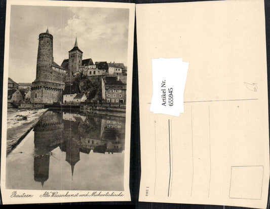 655945,Bautzen Alte Wasserkunst u. Michaeliskirche