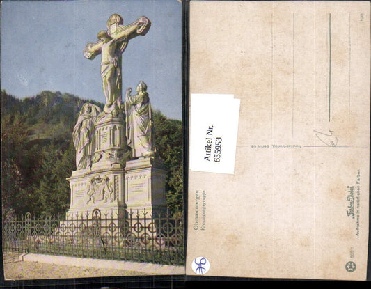 655953,Oberammergau Kreuzigungsgruppe Kreuz