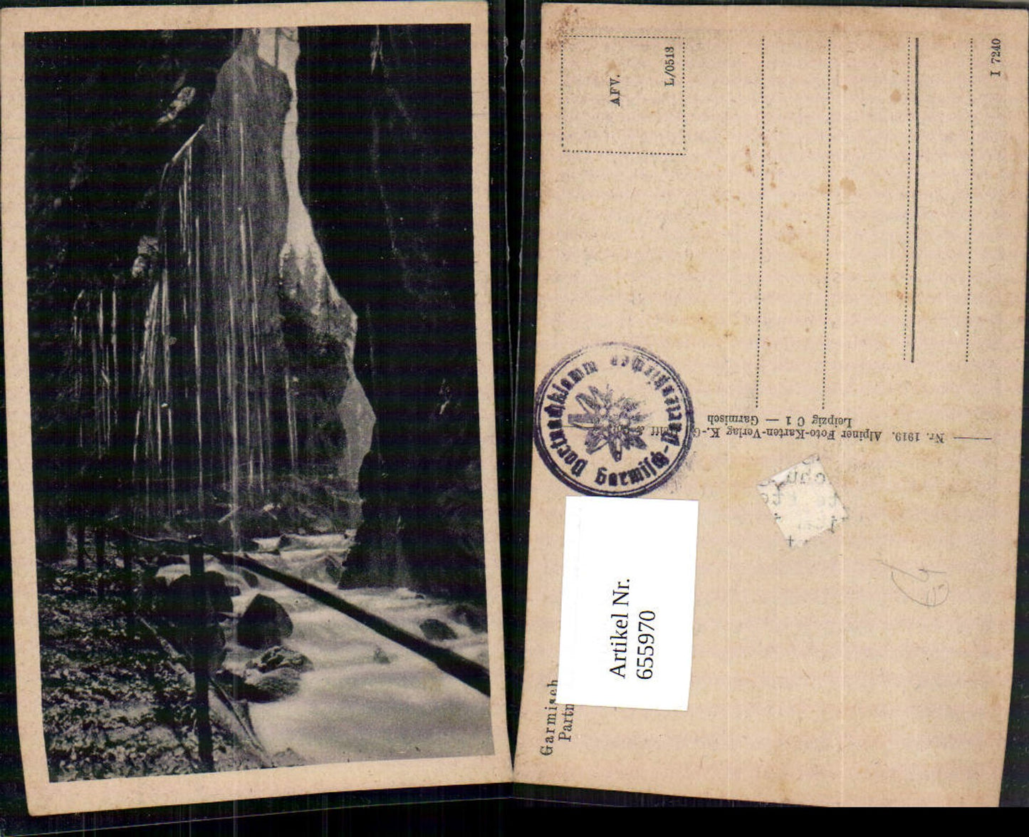 655970,Garmisch-Partenkirchen mit Wasserfall