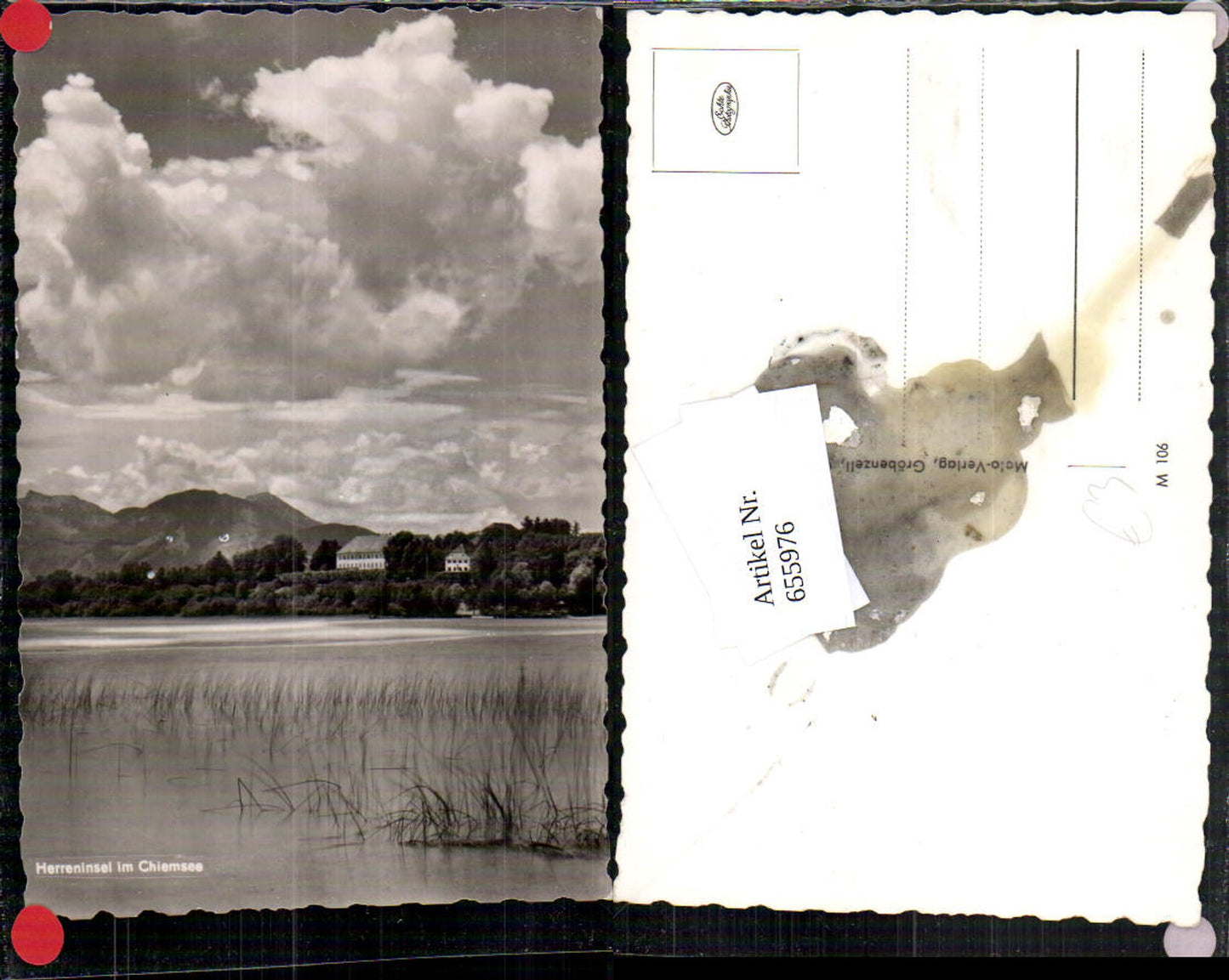 655976,Foto Ak Herreninsel im Chiemsee