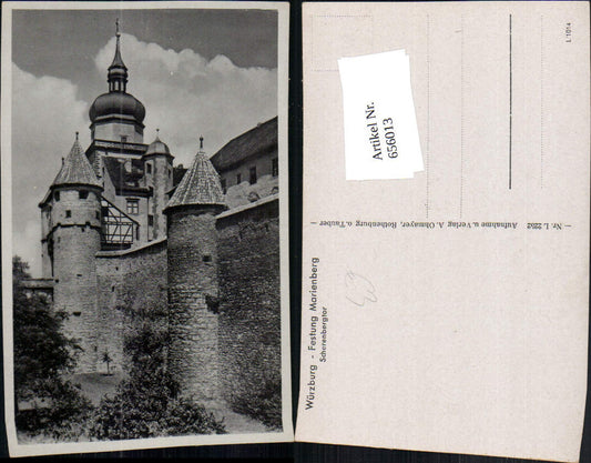 656013,Würzburg Festung Marienberg Scherenbergtor