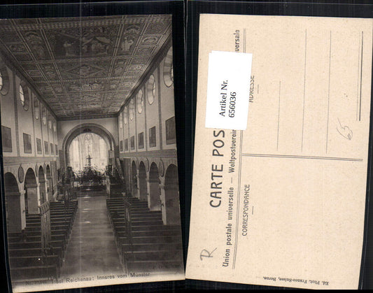 656036, Reichenau Island, Interior of the Minster