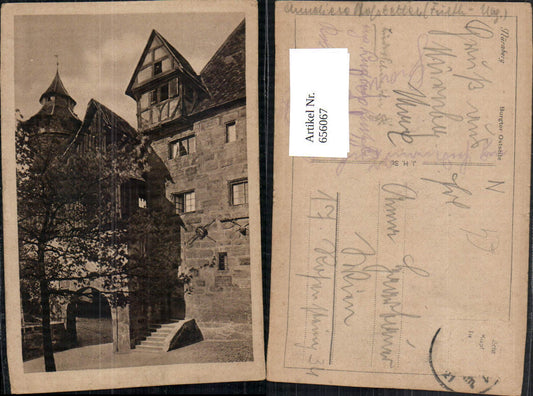 656067,Nürnberg Burgtor Ostseite