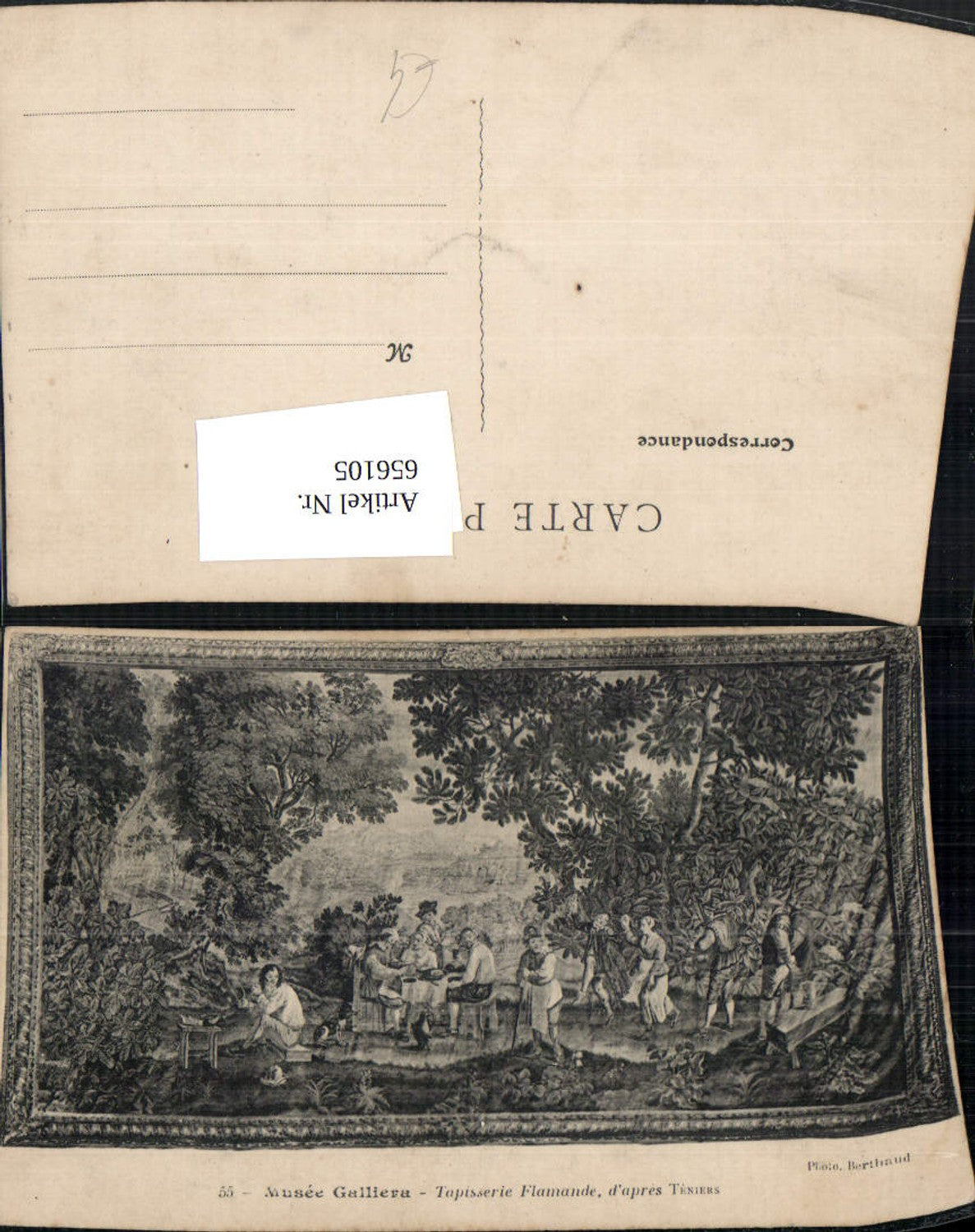 656105,Künstler Ak Teniers Tapisserie Flamande
