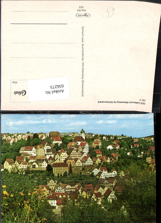 656273, Altensteig in the Black Forest, air spa resort
