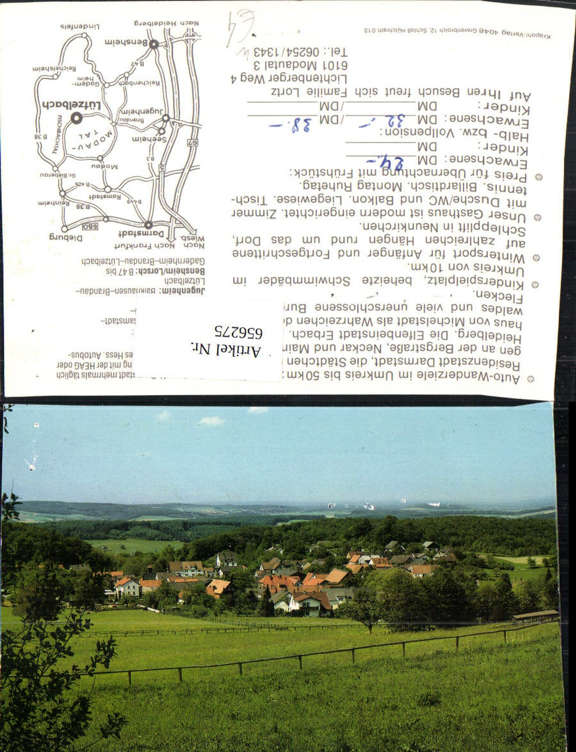 656275,Lützelbach Modautal Ansicht