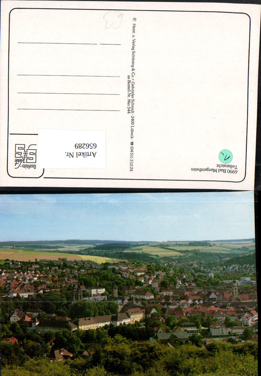 656289,Bad Mergentheim Teilansicht
