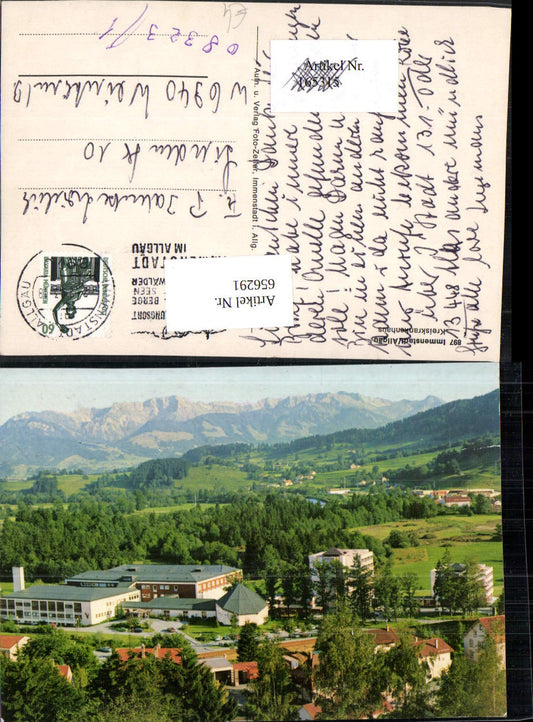 656291,Immenstadt Allgäu Kreiskrankenhaus Krankenhaus