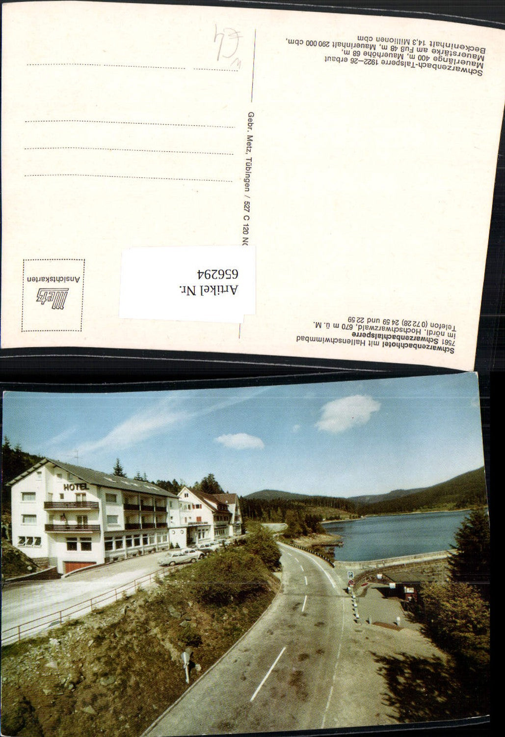 656294,Forbach Schwarzenbachhotel Schwarzenbachtalsperre Talsperre