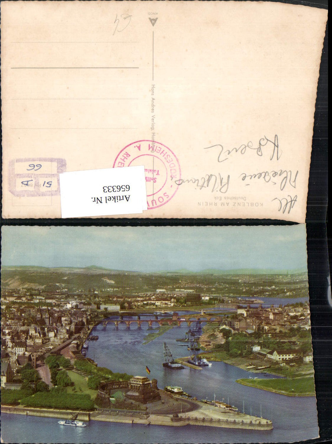 656333,Koblenz a. Rhein Deutsches Eck Schiffe