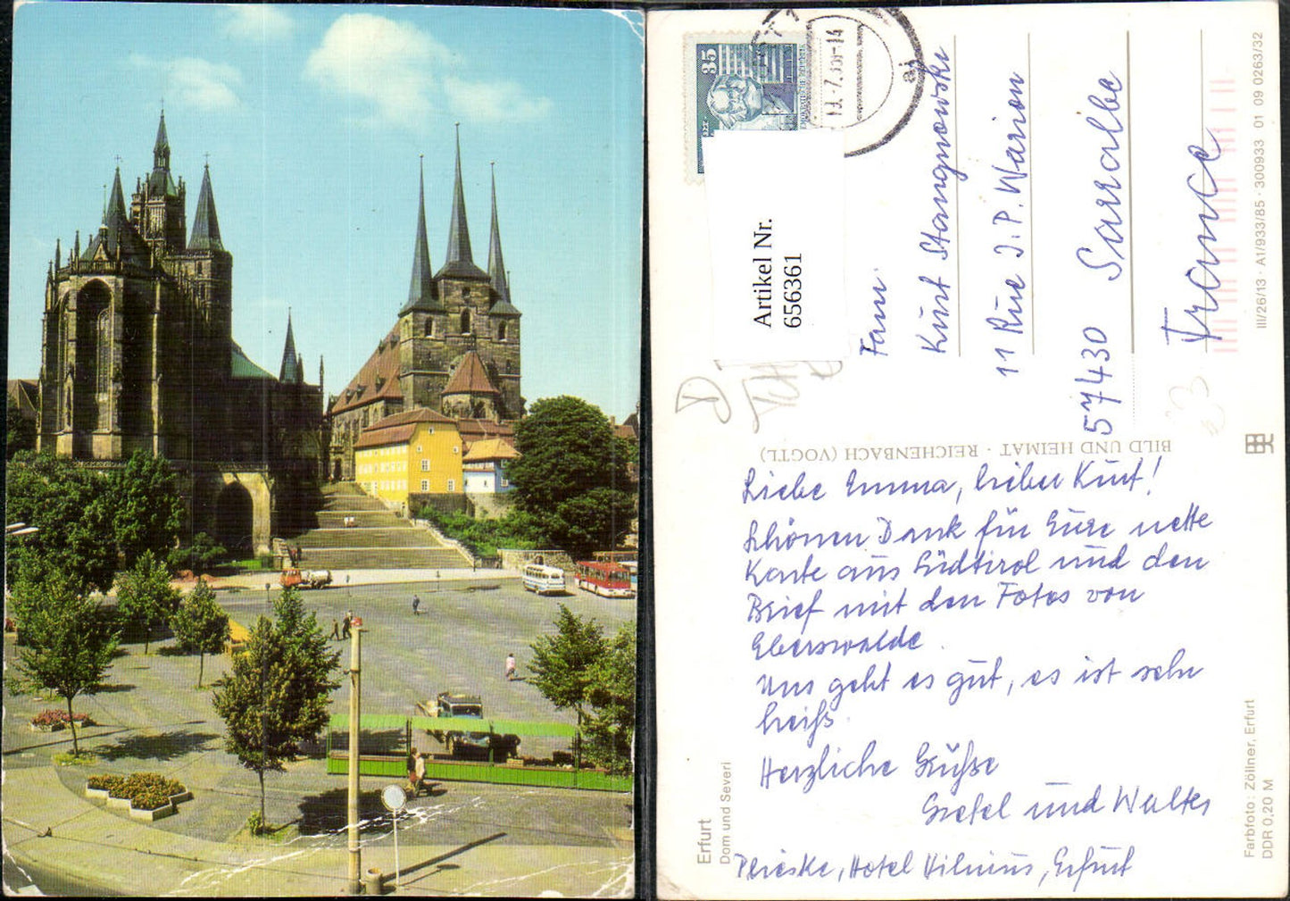 656361, Erfurt Cathedral and St. Severus Church