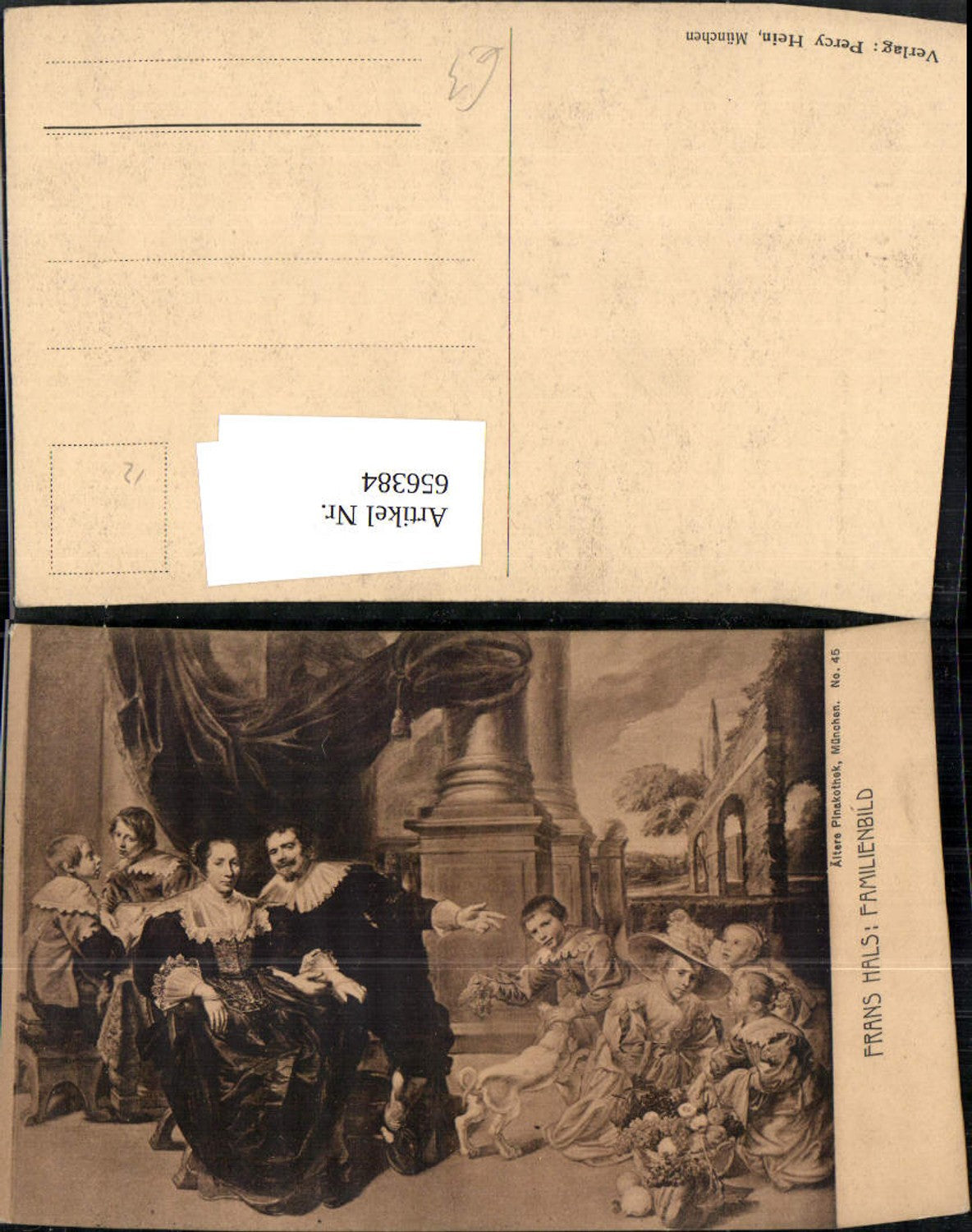 656384,Künstler Ak Frans Hals Familienbild