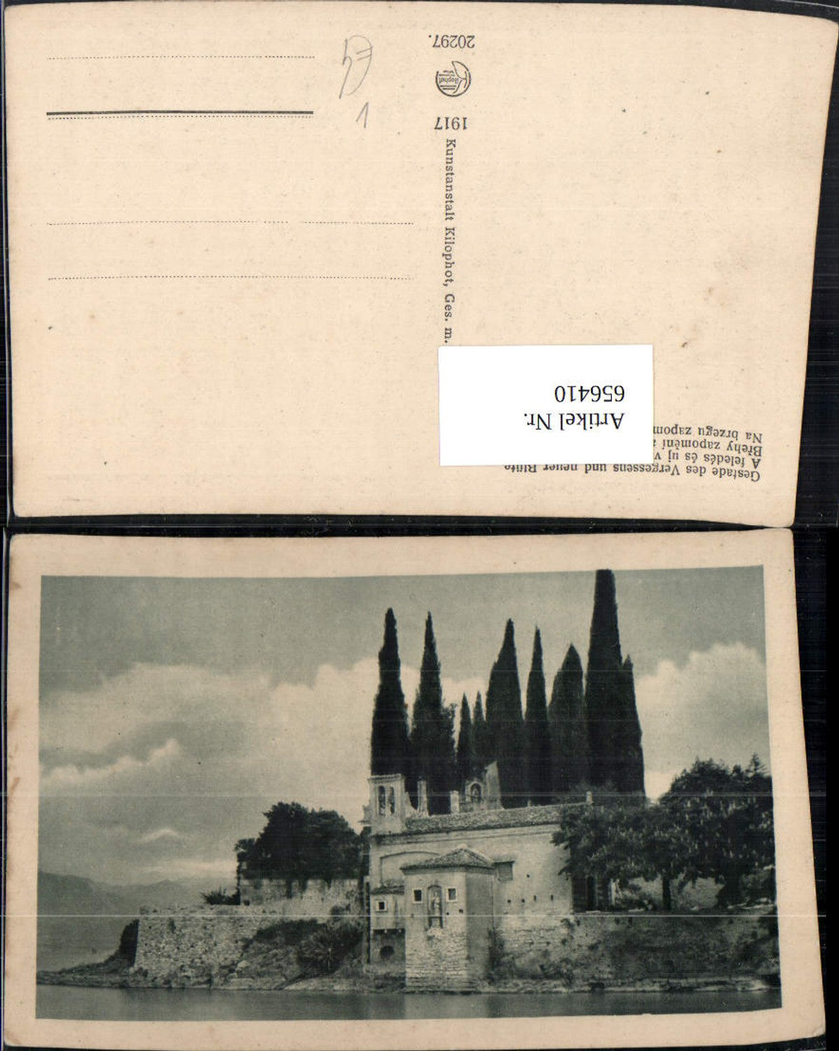 656410,Künstler Ak Gestade des Vergessens und neuer Blüte pub Kilophot 20297