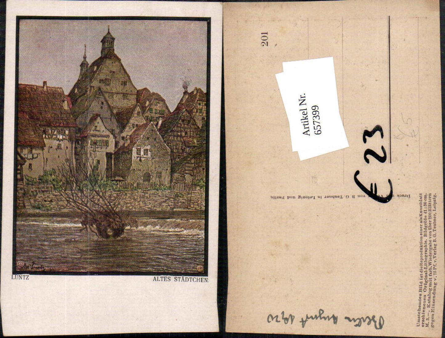 657399, Artist AK Luntz Old Town