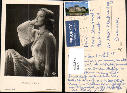 658070,Schauspielerin Kirsten Heiberg pub Film Foto Verlag A 3609/1