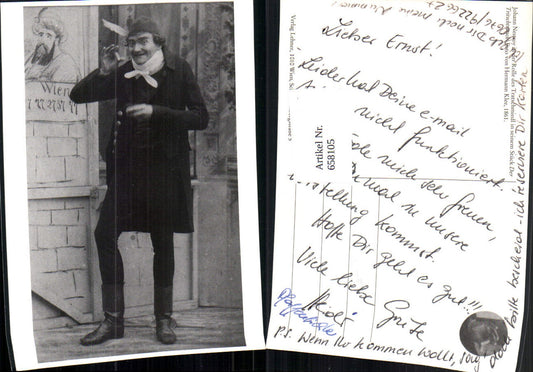 658105,Schauspieler Johann Nestroy Der Tritschtratsch