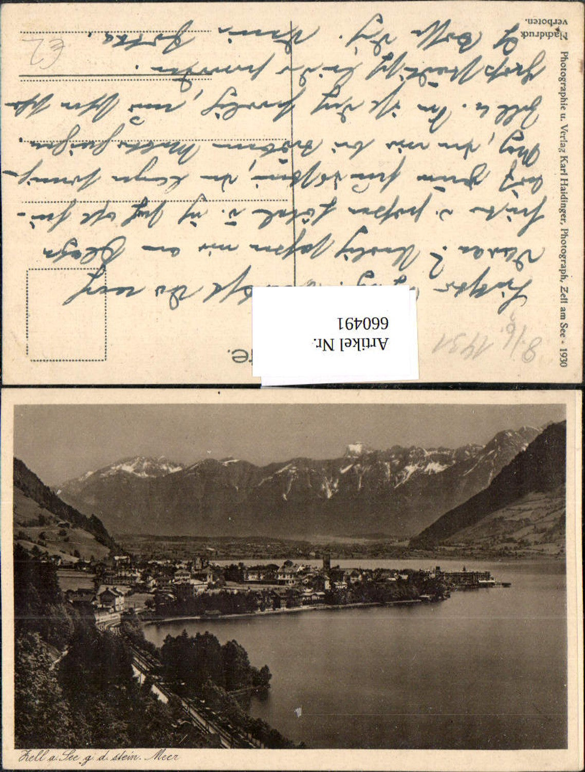 660491,Zell am See g. d. steinerne Meer