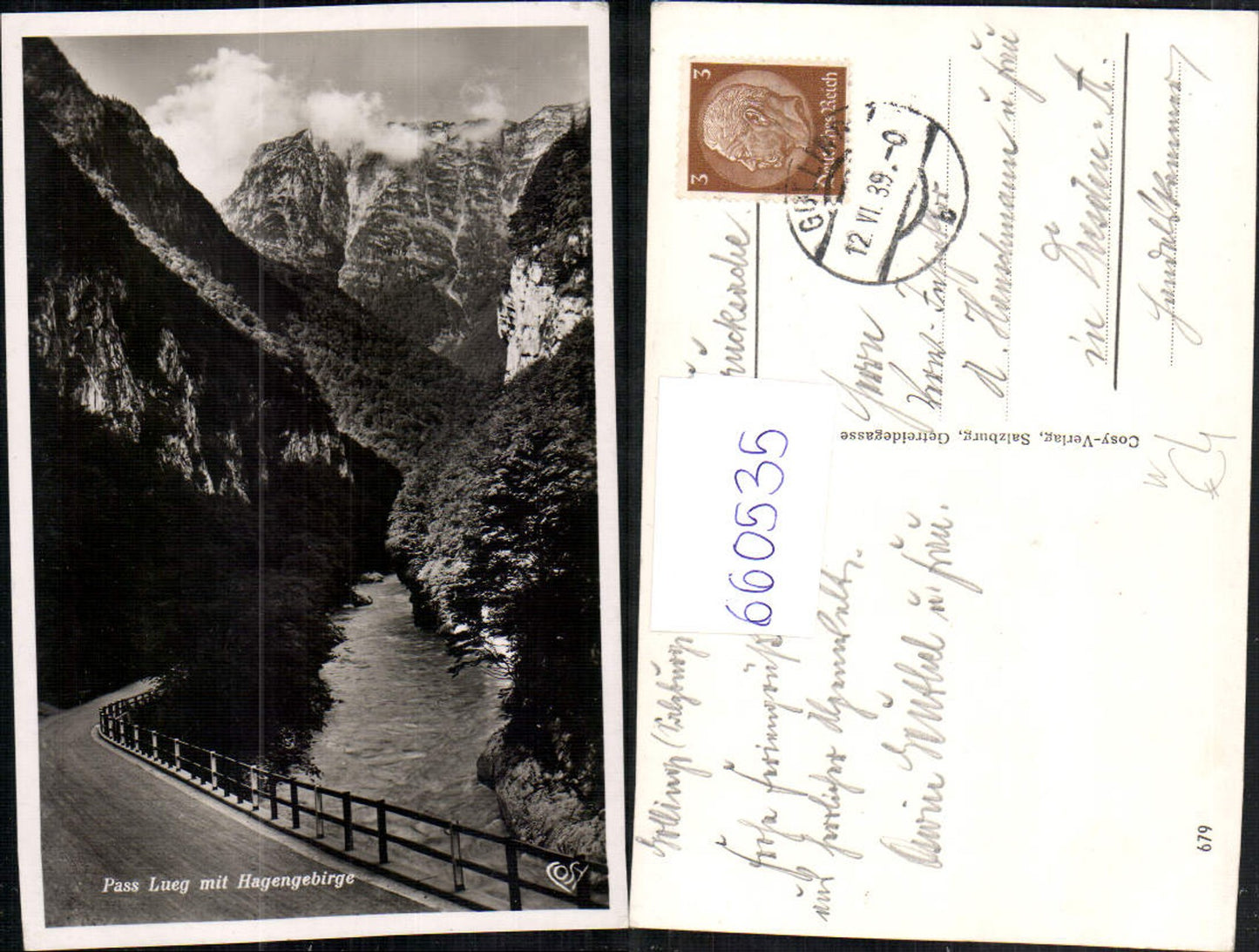 660535,Pass Lueg mit Hagengebirge Golling an der Salzach